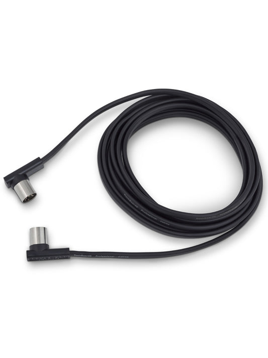 Câble MIDI plat - 5 m - Black