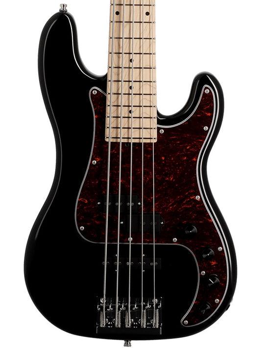 Sadowsky MetroLine, Hybrid PJ Vintage, 5 cordes, 21 frettes, ash - Black Pearl High Polish