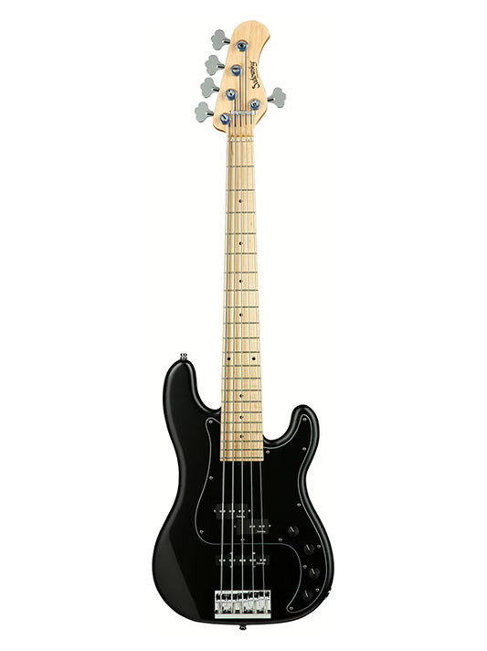 Sadowsky MetroLine, Hybrid PJ Vintage, 5 cordes, 21 frettes, ash - Satin Black Pearl