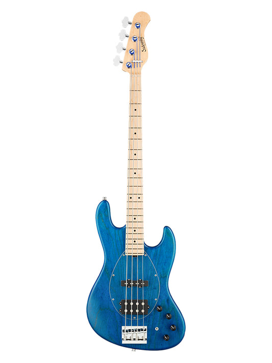 Sadowsky MetroLine, MJ Vintage, 4 cordes, 21 frettes, ash - Ocean Blue Trans. Satin