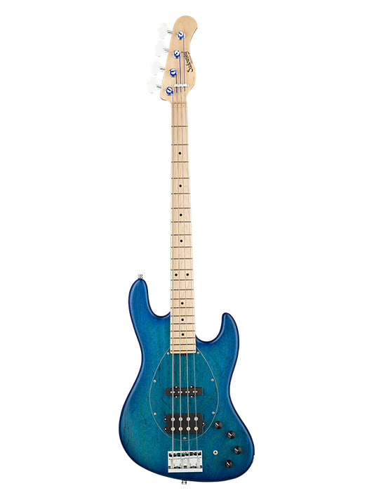 Sadowsky MetroLine, MJ Vintage, 4 cordes, 21 frettes, ash - Bora Blue Burst Satin