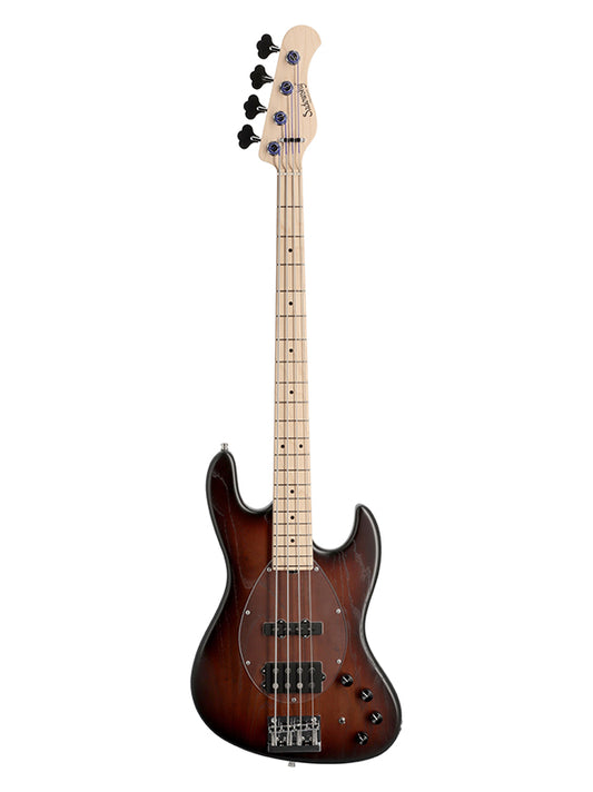 Sadowsky MetroLine, MJ Vintage, 4 cordes, 21 frettes, ash - Almond Sunburst Satin