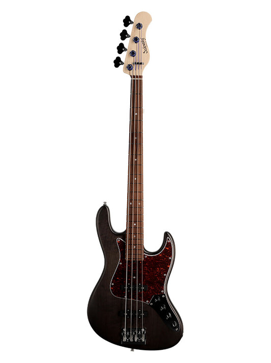 Sadowsky MetroLine, Vintage J Bass, 4 cordes, 21 frettes, alder - Black Transparent Satin