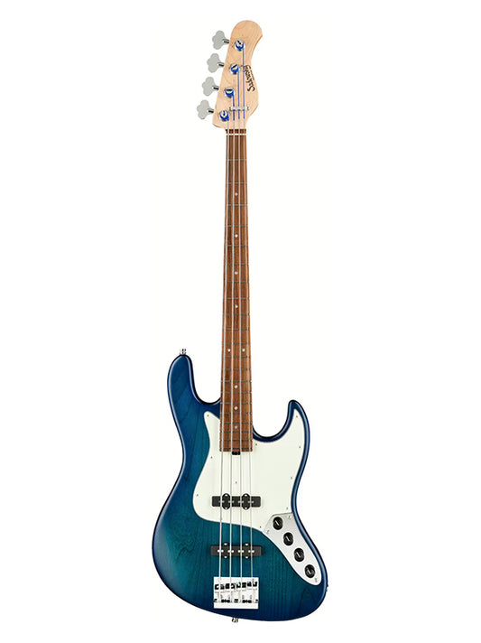 Sadowsky MetroLine, Vintage J Bass, 4 cordes, 21 frettes, alder - Bora Blue Burst Satin