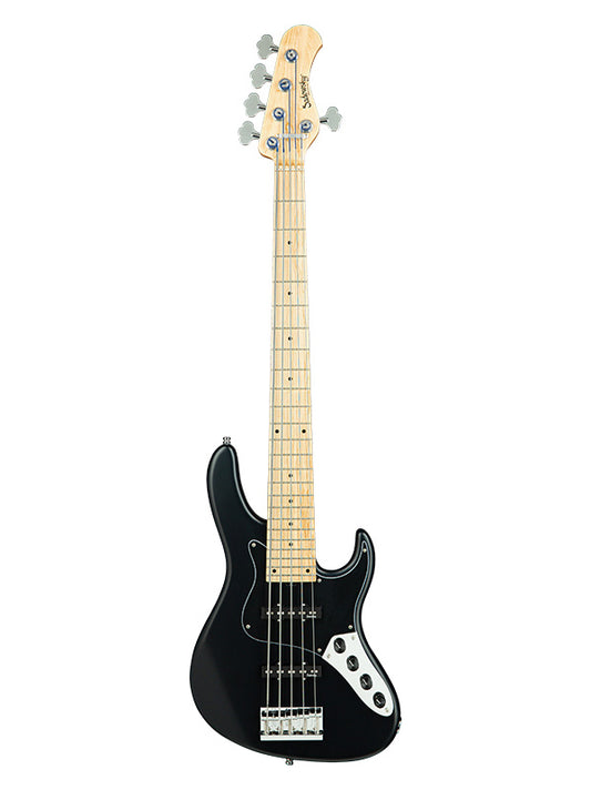 Sadowsky MetroLine, Vintage J Bass, 5 cordes, 24 frettes, ash - Satin Black Pearl