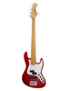 Sadowsky MetroExpress, Hybrid PJ, 5 corde, 21 tasti - Rosso Candy Apple,Acero
