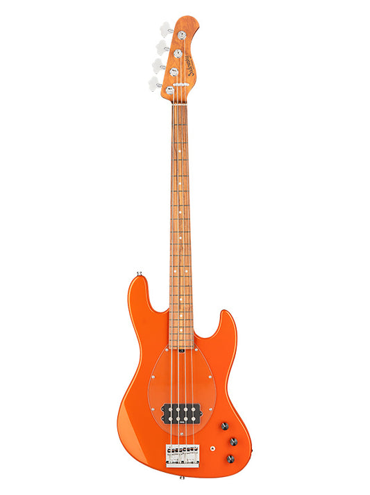 Metroexpress, M Vintage Bass, 4 cordes, 21 frettes - Candy Apple Orange,Morado