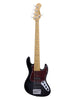 Sadowsky MetroExpress, Standard JJ, 5 corde, 21 tasti - Nero, acero