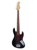 Sadowsky MetroExpress, Standard JJ, 5 corde, fretless - Nero, Morado