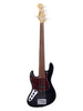 Sadowsky MetroExpress, Standard JJ, 5 corde, fretless, mancino, mancino - Nero, viola
