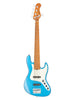 Sadowsky MetroExpress, Standard JJ, 5 corde, 21 tasti - Blu oceano metallizzato, acero