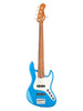 Sadowsky MetroExpress, Standard JJ, 5 corde, 21 tasti - Blu oceano metallizzato, palissandro