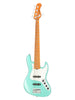 Sadowsky MetroExpress, Standard JJ, 5 corde, 21 tasti - Sage Green Metallic, acero