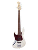 Sadowsky MetroExpress, Standard JJ, 5 corde, 21 tasti, mancino, mancino - Olympic White, morado