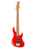 Sadowsky Metroexpress, Modern Bass, 5 corde, 24 tasti - Rosso Candy Apple, Morado