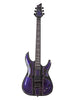 Schecter C-1 Pryzm Vespid Floyd Rose, micro Sustainiac - Viola metallizzato