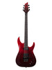 Schecter C-1 Floyd Rose SLS Elite, mini Sustainiac - Rosso sfumato rugiada