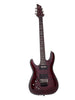 Schecter Hellraiser C-1 Floyd, Sustainiac, mancino - ciliegia nera