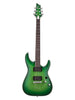 Schecter C-1 Platinum - Verde satinato sfumato
