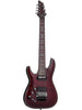 Schecter Hellraiser C-7 Floyd, Sustainiac, mancino - Black Cherry