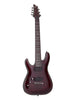 Schecter Hellraiser C-7, per mancini - ciliegia nera