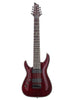 Schecter Hellraiser C-8, per mancini - Ciliegia nera