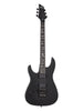 Schecter Damien 6 Floyd Rose, mancino - Nero satinato