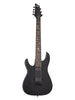 Schecter Damien 7, per mancini - Nero satinato