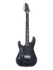 Schecter Damien Platinum Floyd, per mancini - nero satinato