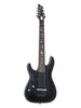 Schecter Damien Platinum 7, mancino - Nero satinato