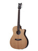 Schecter Acoustique Deluxe, pan coupé - Naturale satinato