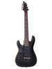 Schecter Demon 7, mancino - Nero Satinato