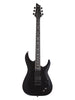 Schecter C-1 SLS Elite Evil Twin Hipshot, micro Sustainiac - Nero satinato