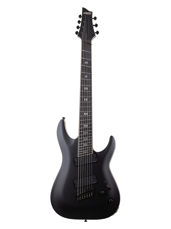 Schecter C-7 Multiscale SLS Elite Evil Twin - Satin Black
