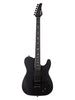Schecter PT SLS Elite Evil Twin Floyd Rose, micro Sustainiac - Nero satinato