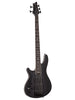 Schecter SLS Elite-5 Evil Twin, mancino - Nero satinato