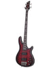 Schecter Hellraiser Extreme 4 Basso - Crimson Red Burst Satinato