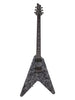 Schecter Juan of the Dead V-1 con ponte fisso - Satin Black Reign