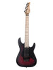 Schecter Miles Baker 7 Floyd Rose Signature - Rosso cremisi sfumato satinato