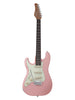 Schecter Nick Johnston Signature, pickup SSS, per mancini - Atomic Coral
