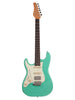 Schecter Nick Johnston Signature, pickup HSS, per mancini - Atomic Green