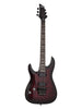 Schecter Omen Elite 6 Floyd Rose, gaucher - Black Cherry Burst
