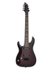 Schecter Omen Elite 7, mancino - Black Cherry Burst