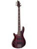 Schecter Omen Extreme-5, per mancini - Black Cherry
