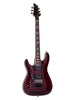 Schecter Omen Extreme-6 Floyd Rose, per mancini - Ciliegia nera