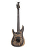 Schecter Reaper 6 Floyd Rose, micro Sustainiac, per mancini - Charcoal Burst