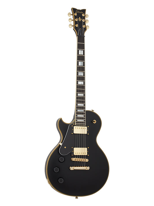 Schecter Solo-II Custom, gaucher - Aged Black Satin