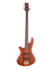 Schecter Stiletto Studio 4 Fretless, mancino - Honey Satin