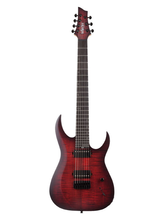 Schecter Sunset-7 Extreme - Scarlet Burst