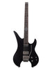 Schecter Synyster Gates Custom-6 Floyd, Sustainiac al ponte, senza paletta - nero satinato
